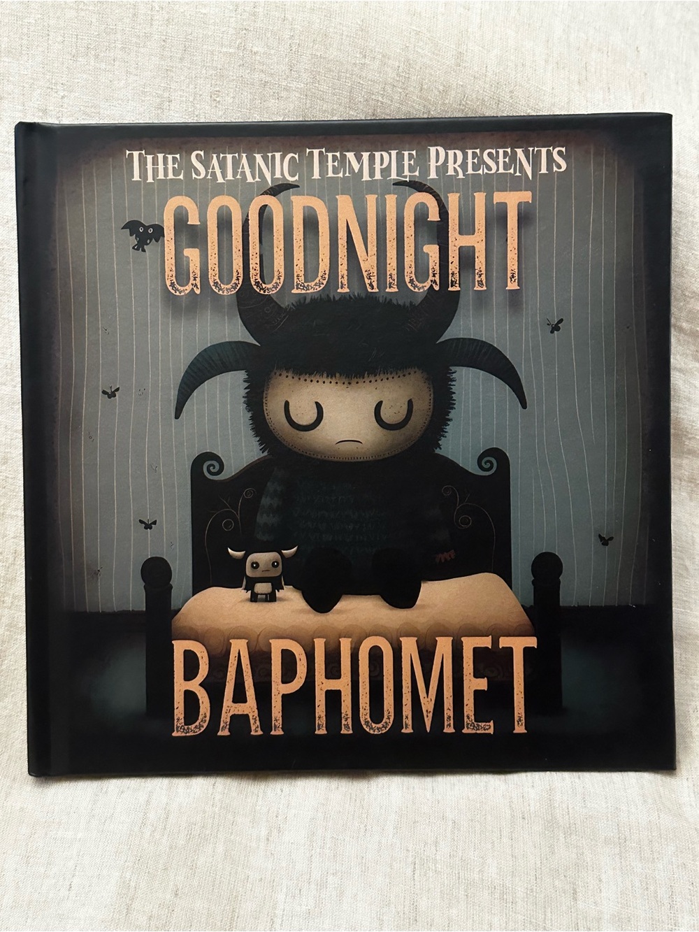 The Satanic Temple Presents Goodnight Baphomet Hardcover Imported Book